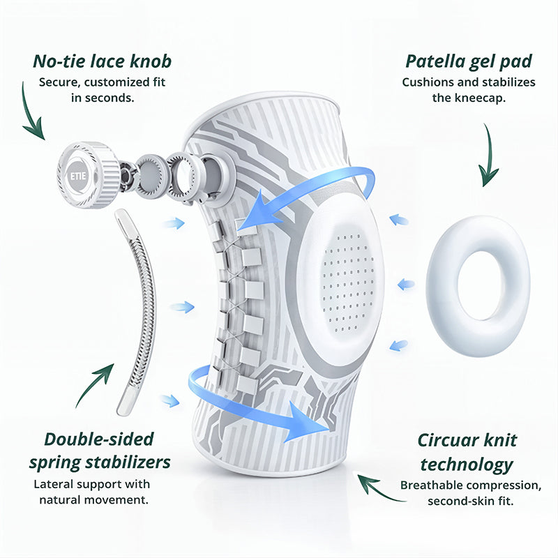 ATHLETIQ Adjustable Knee Support